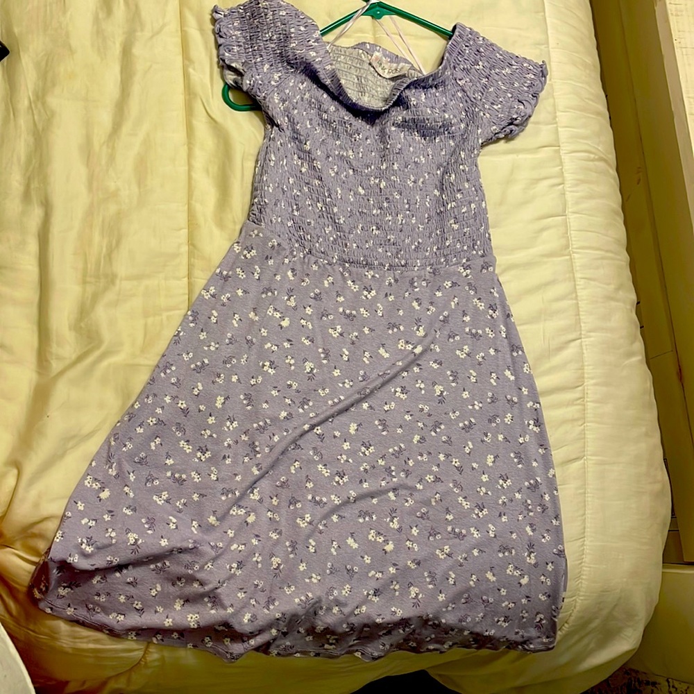 Pink rose brand purple dress size m